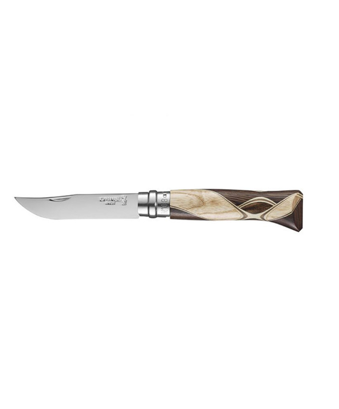 Opinel pocket knife No. 8 Classic, stainless steel, Chaperon