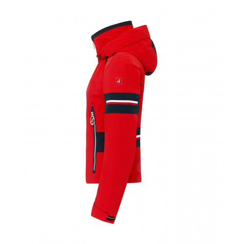 Veste ski femme fourrure hot sale