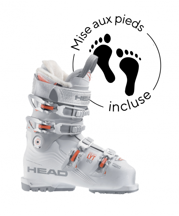 ski shop Paris : Nexo LYT 80 Ski boots  Gender:Women Couleur:White 