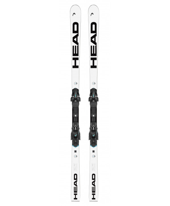 ski shop Paris : Head WCR e-GS Rebel Pro SW RP Racing skis + FF ST 16 bindings  Gender:Junior Couleur:White 